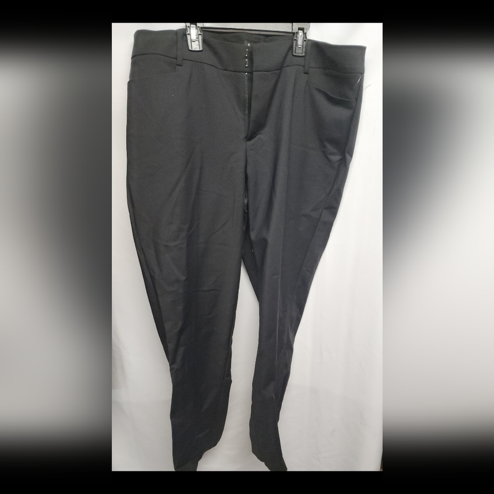 Eloquii Black Business Slacks.  Tall Fit. Sz 16Long.  New